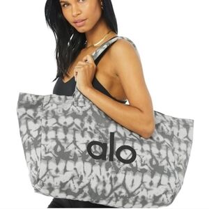 ALO Yoga Black and Gray Women's Tote Bag